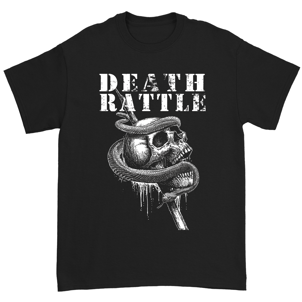 Death Rattle - SnakeSkull T-Shirt