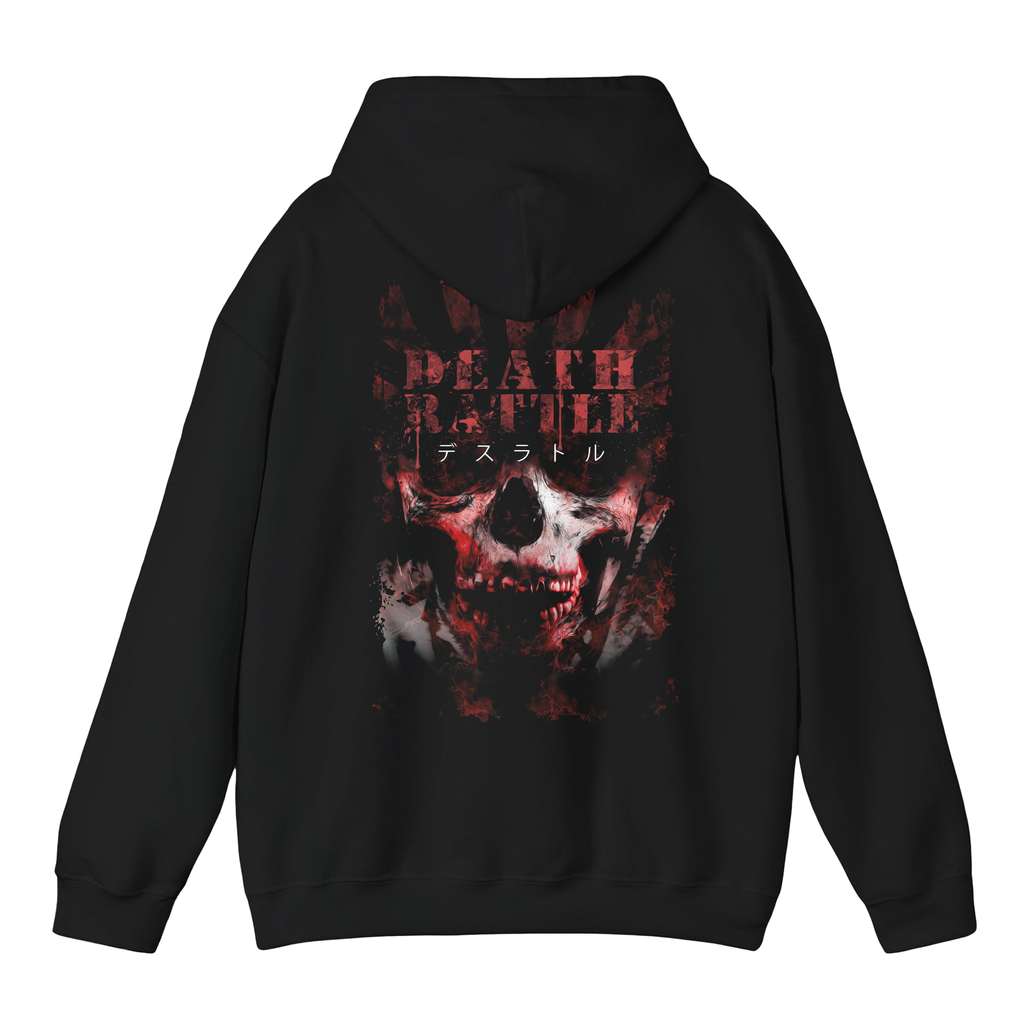 Death Rattle - Japan Skull Hoodie