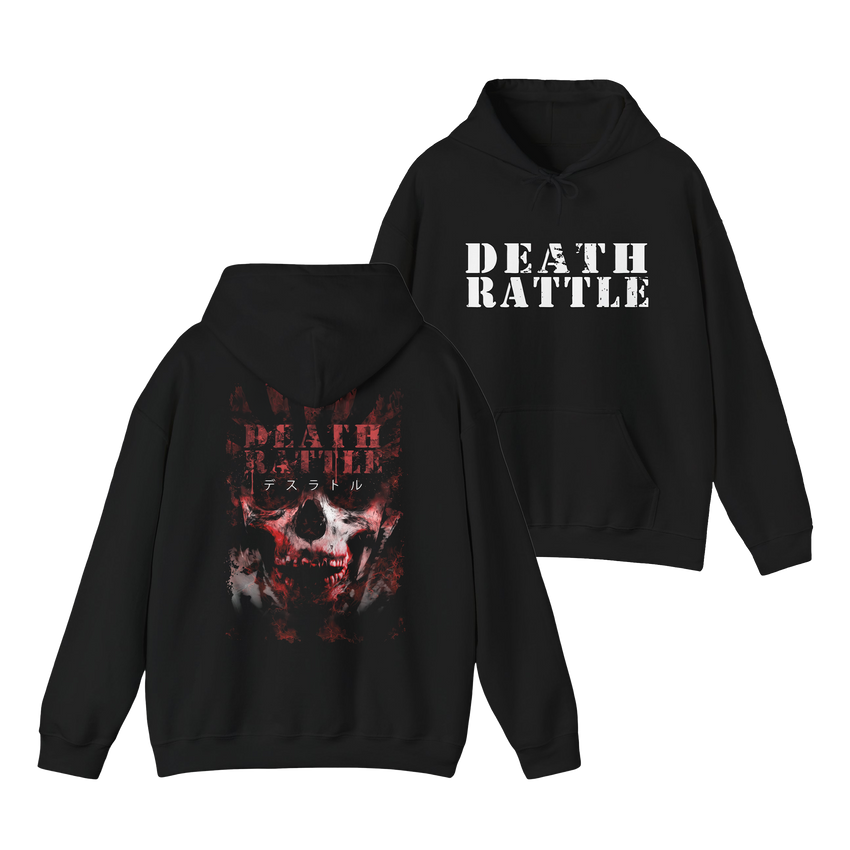 Death Rattle - Japan Skull Hoodie