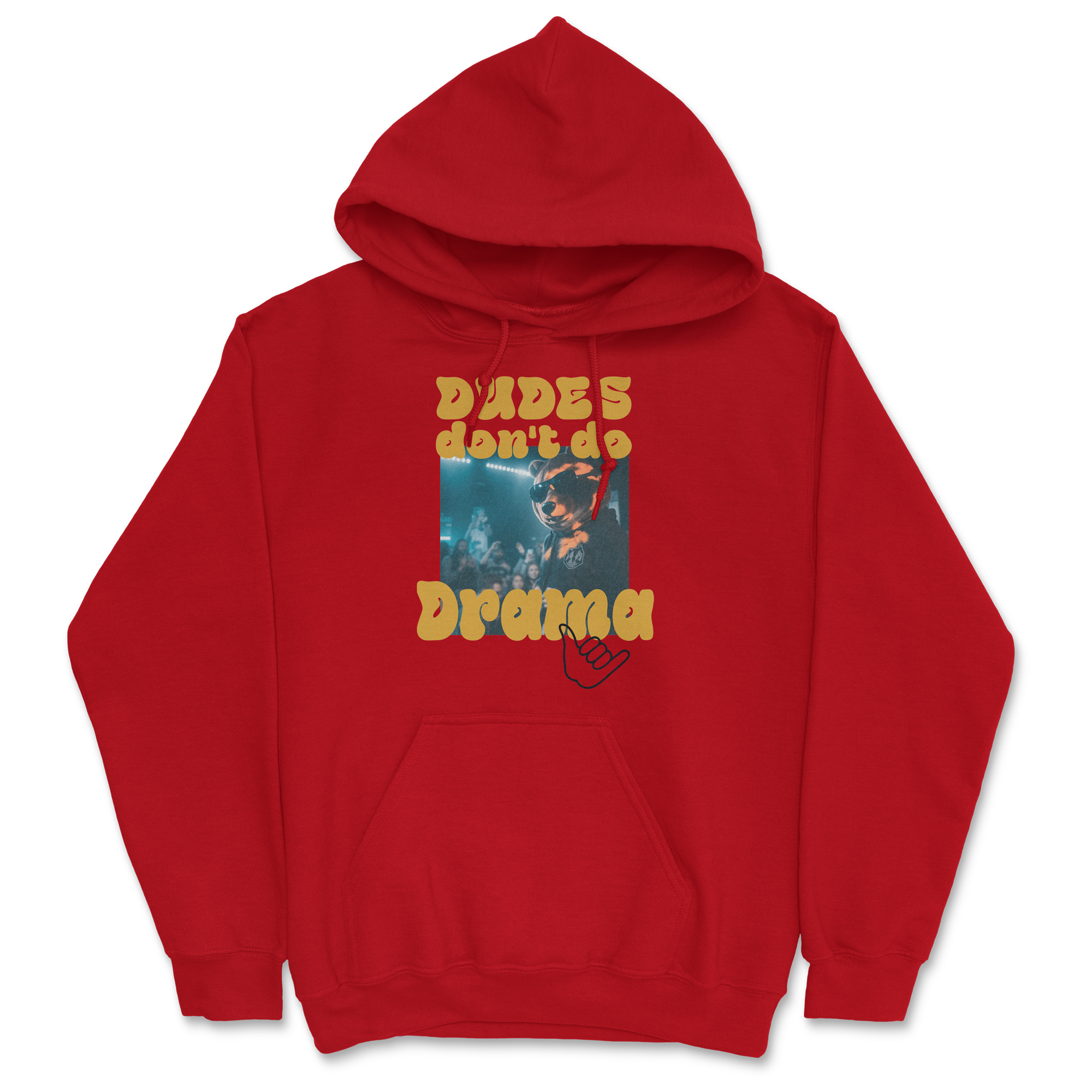 Don't Do Drama Hoodie - Red