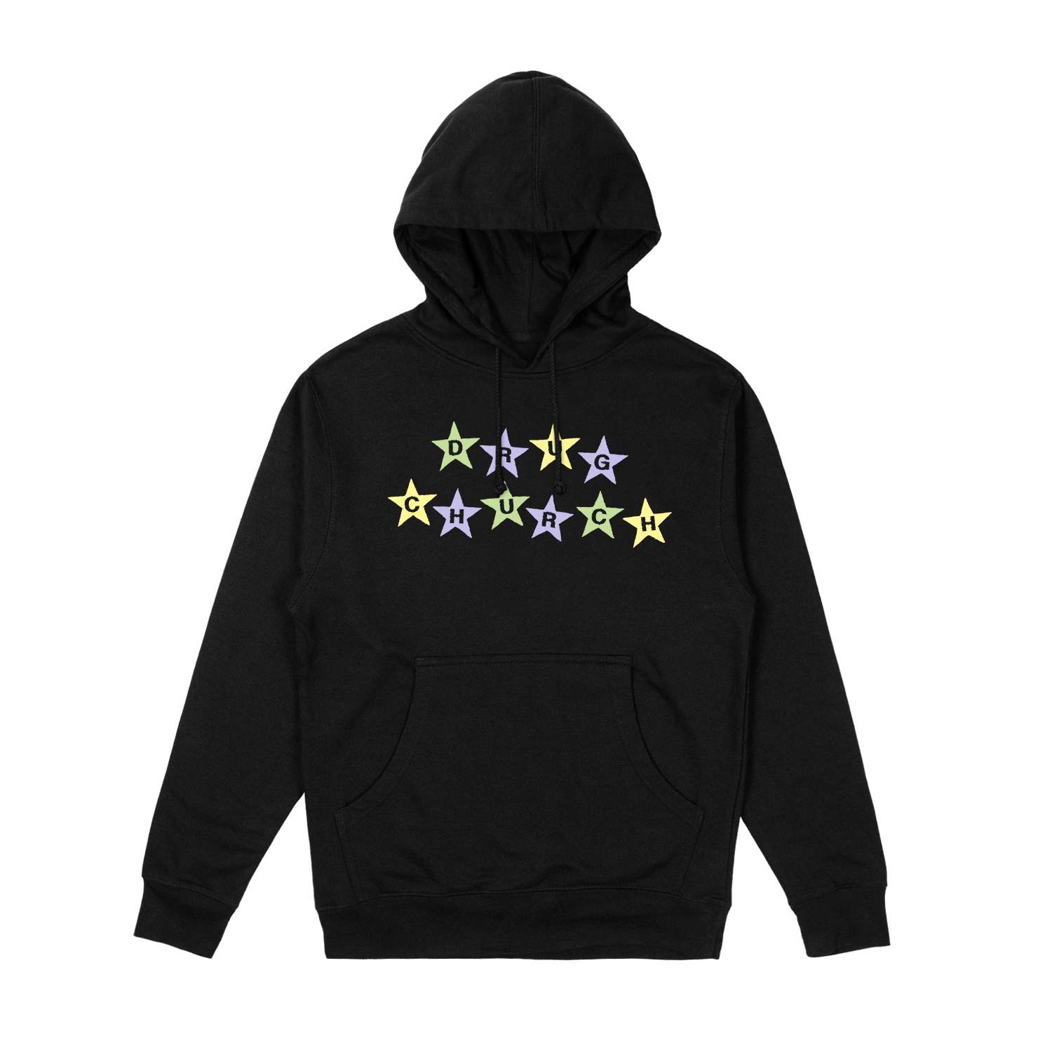 Drug Church - Pastel Stars TOUR Hoodie (PRE ORDER)