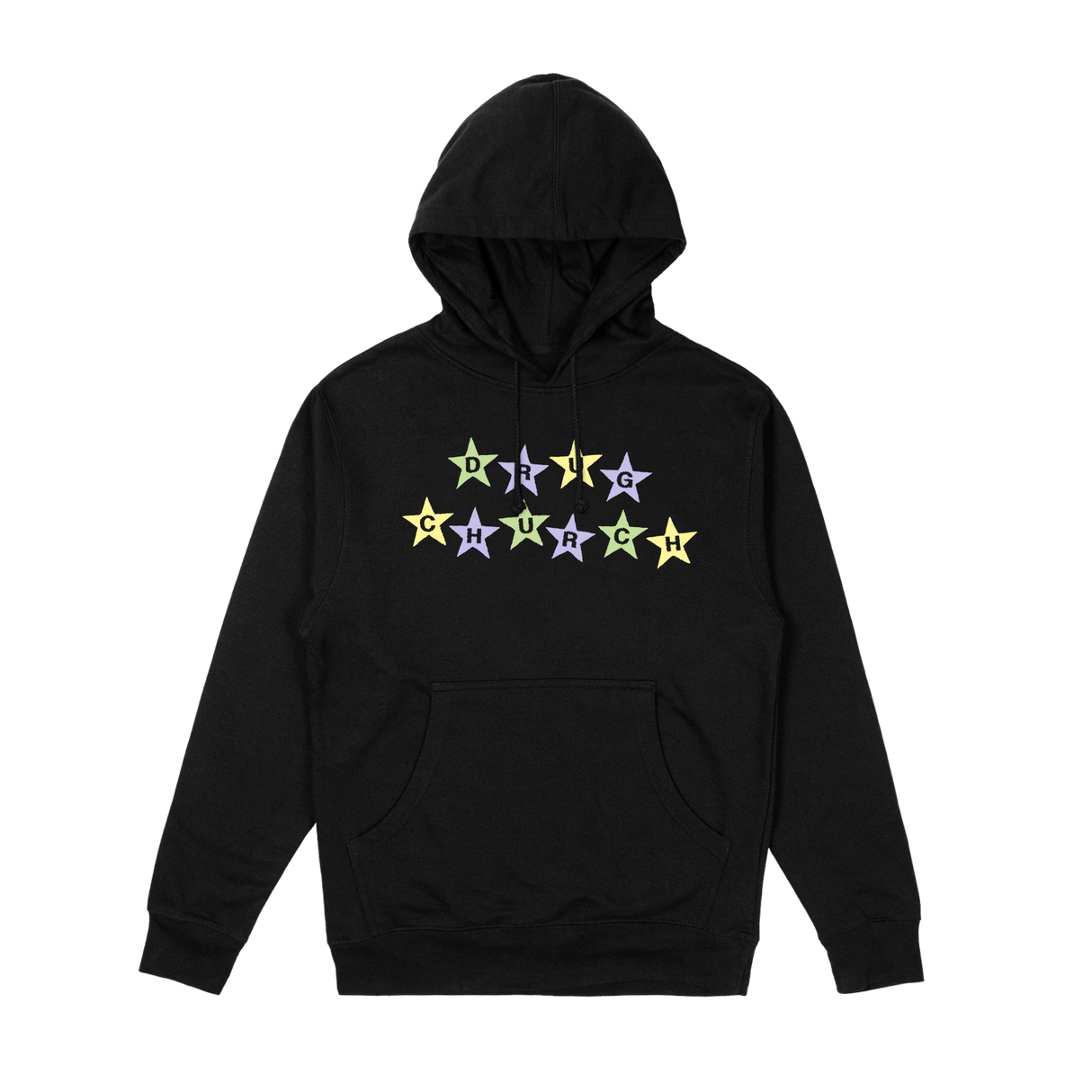 Drug Church - Pastel Stars TOUR Hoodie (PRE ORDER)