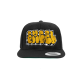 EXCEL - Block Letters Snapback - Black/Gold