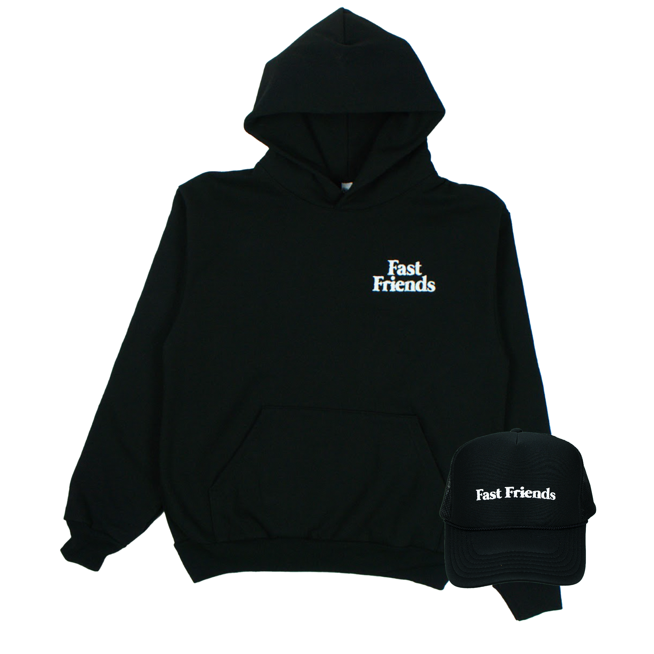 FF Logo Hoodie + Hat Bundle
