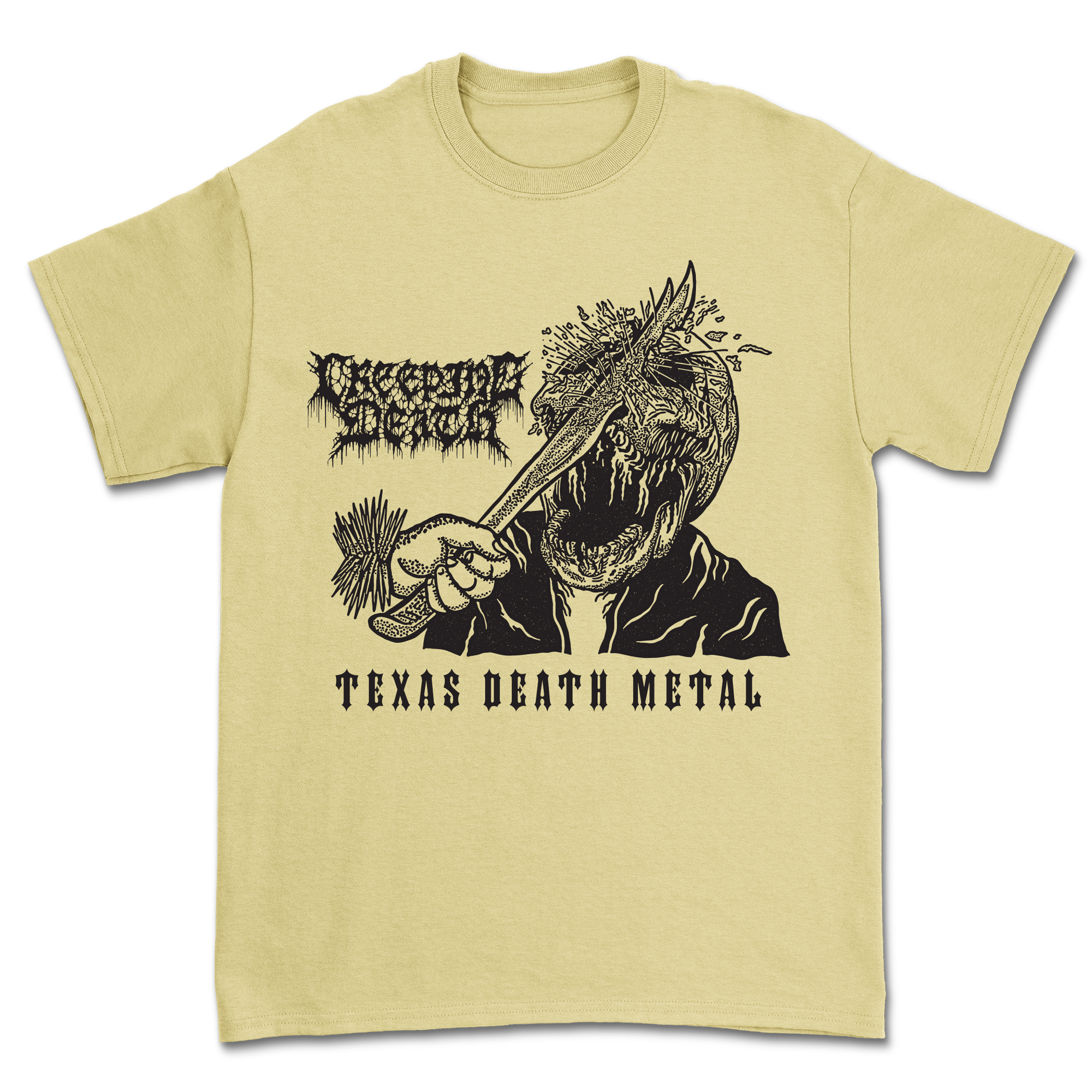 Creeping Death - Texas Death Metal Sword Smasher T-Shirt
