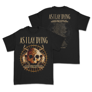 As I Lay Dying - Tour T-Shirt