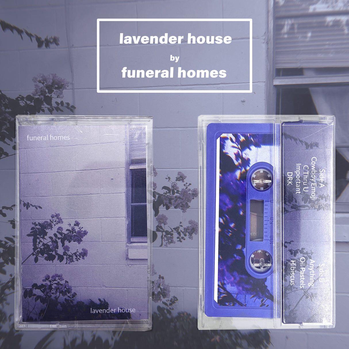 Funeral Homes - "Lavender House" Limited Edition Lavender Cassette