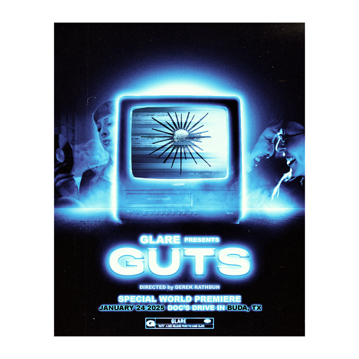 Glare - GUTS World Premiere Poster