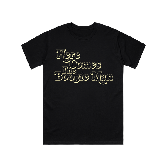 GLU - Boogie Man Black Tee (Pre-Order)