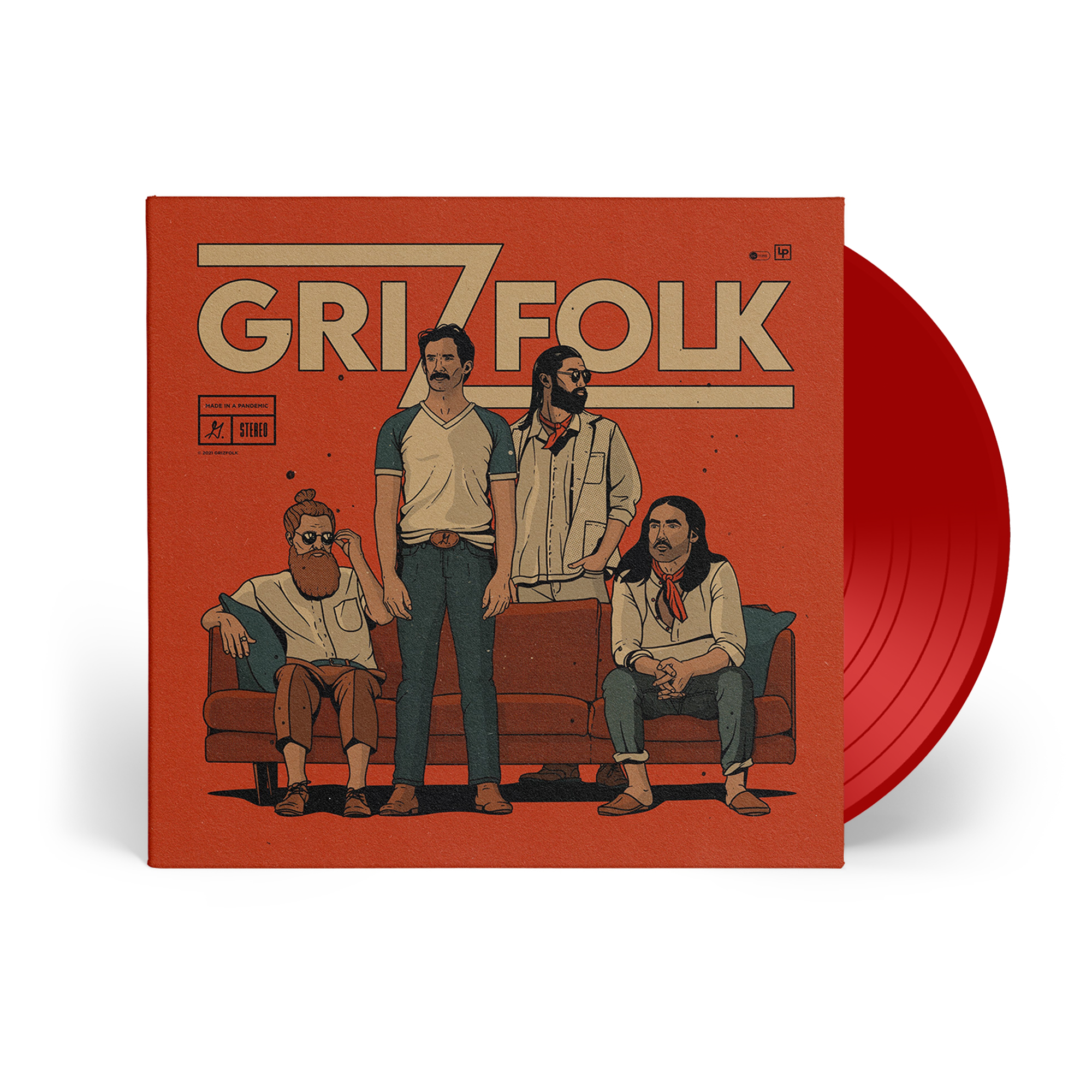 Grizfolk - Grizfolk LP3 Vinyl (unsigned)