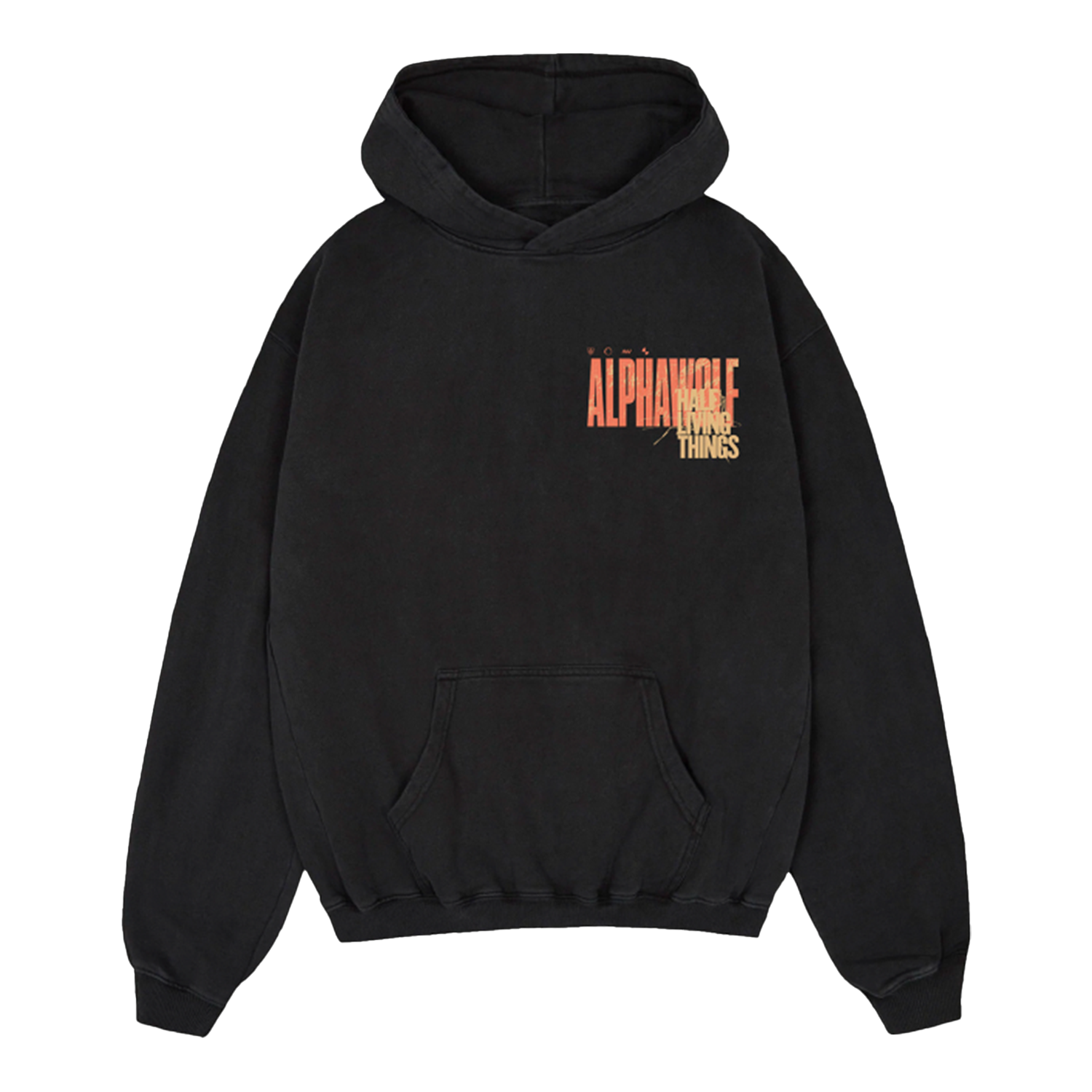 Alpha Wolf - Half Living Things Hoodie