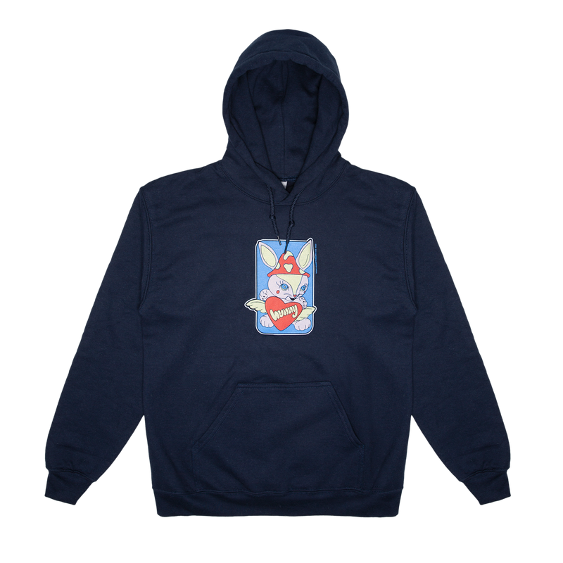 HUNNY - Bunny Navy Hoodie