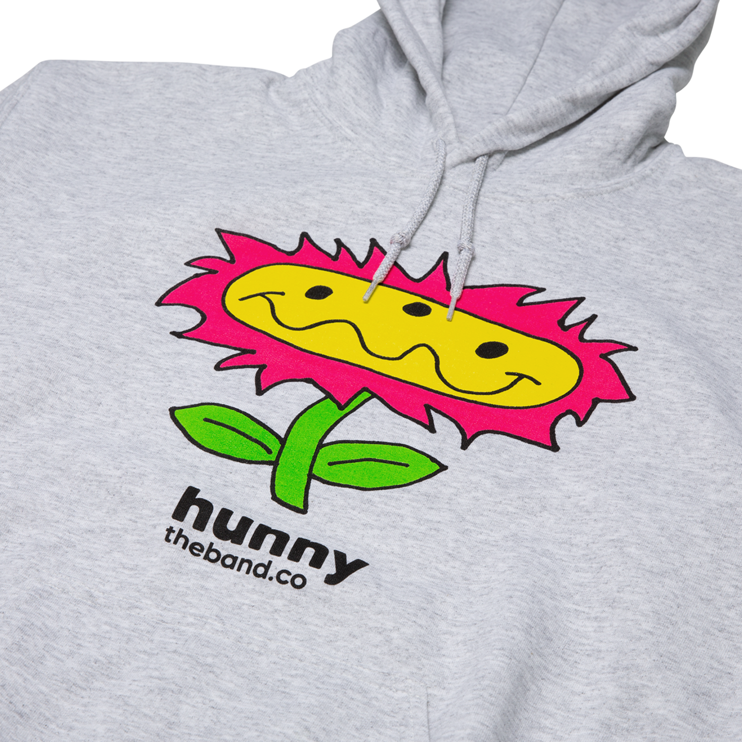 HUNNY - Pink Flower Hoodie