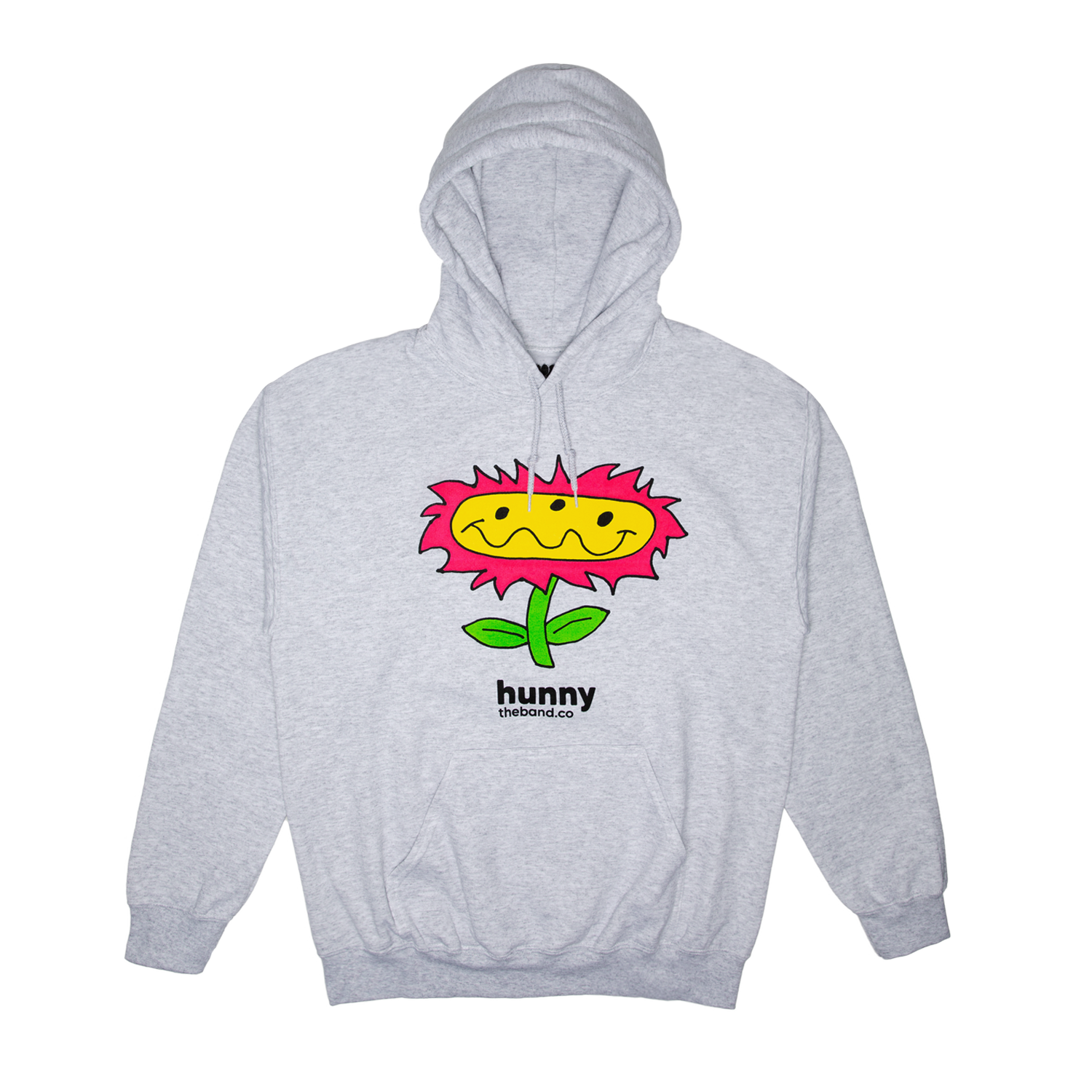 HUNNY - Pink Flower Hoodie