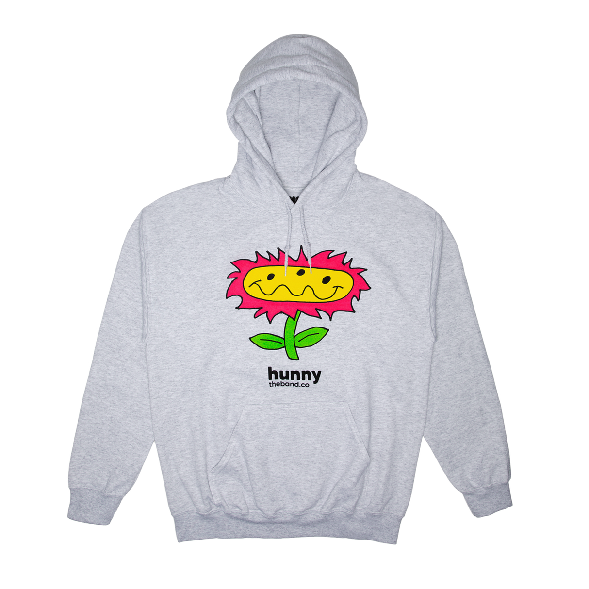 HUNNY - Pink Flower Hoodie