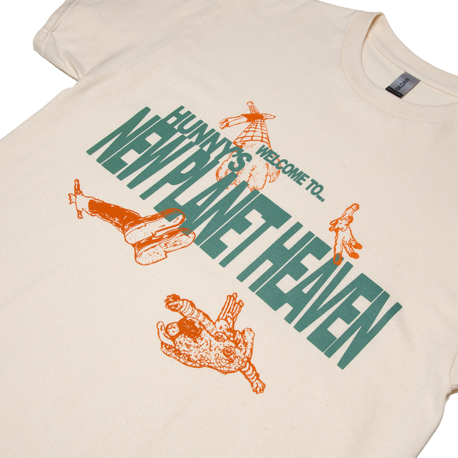 HUNNY - New Planet Heaven Tee - Natural