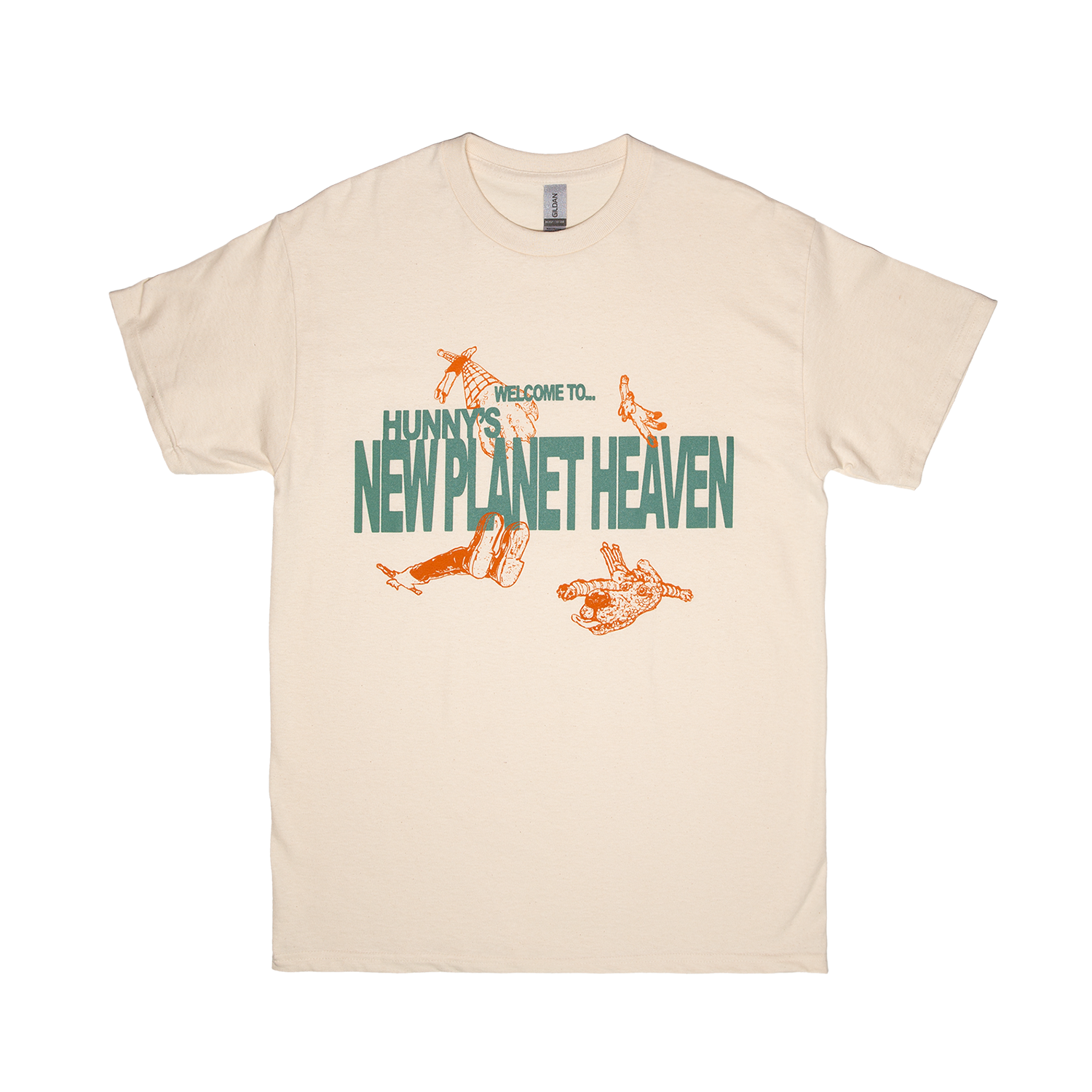 HUNNY - New Planet Heaven Tee - Natural