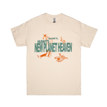 HUNNY - New Planet Heaven Tee - Natural