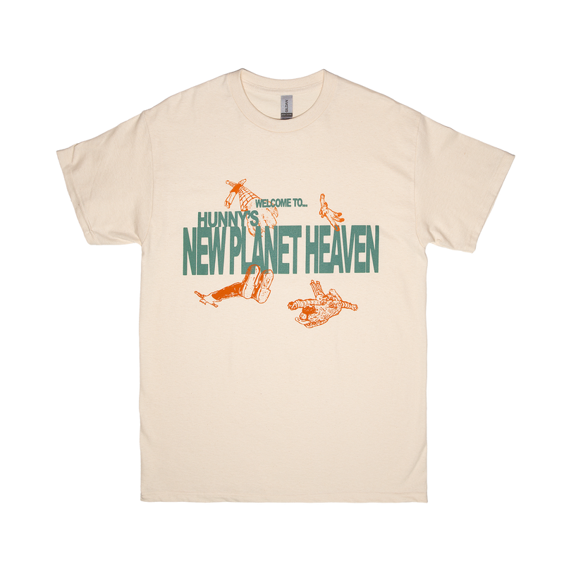 HUNNY - New Planet Heaven Tee - Natural