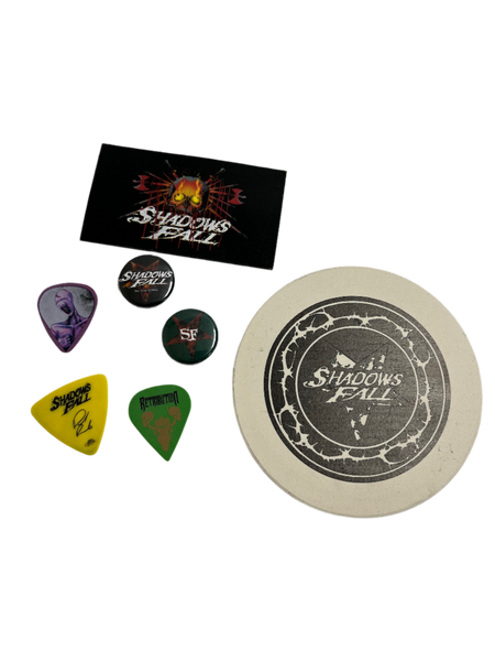 Shadows Fall - Accessory Pack (Coaster, Picks, Buttons)