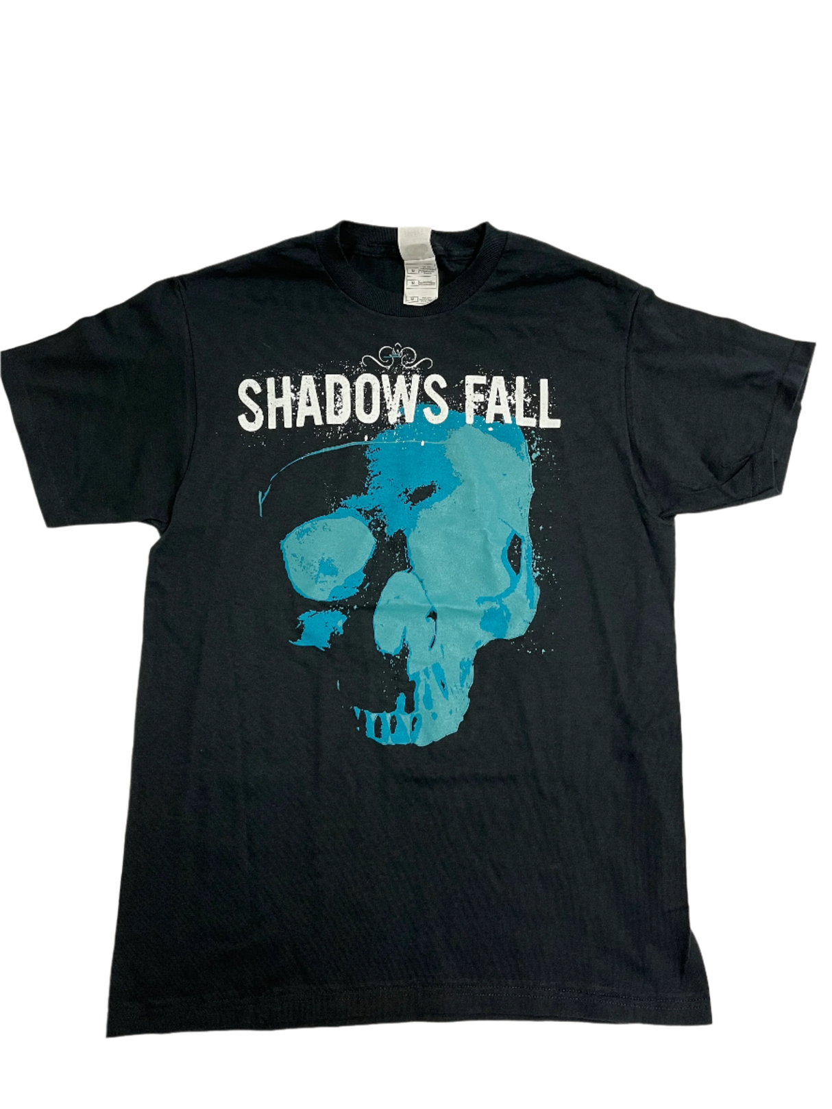 Shadows Fall - Blue Skull T-Shirt