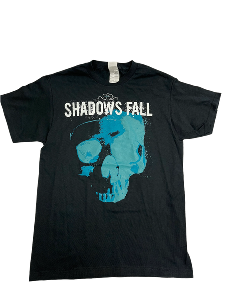 Shadows Fall - Blue Skull T-Shirt