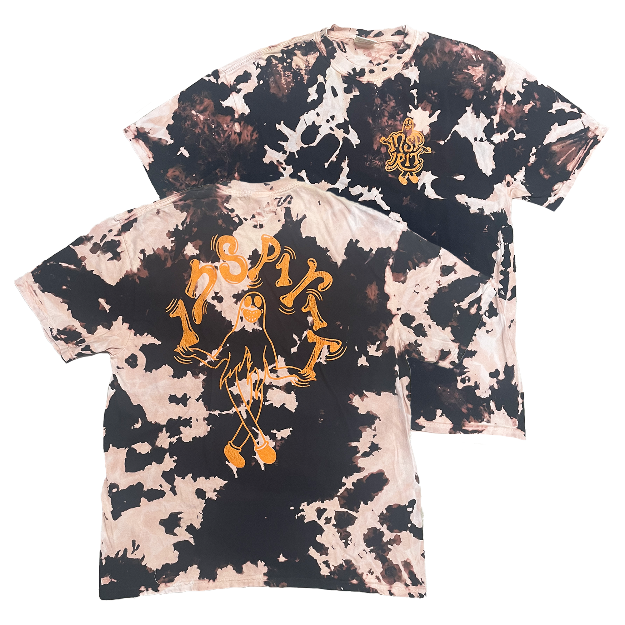 Inspirit - Ghost Bleach Dye Tee