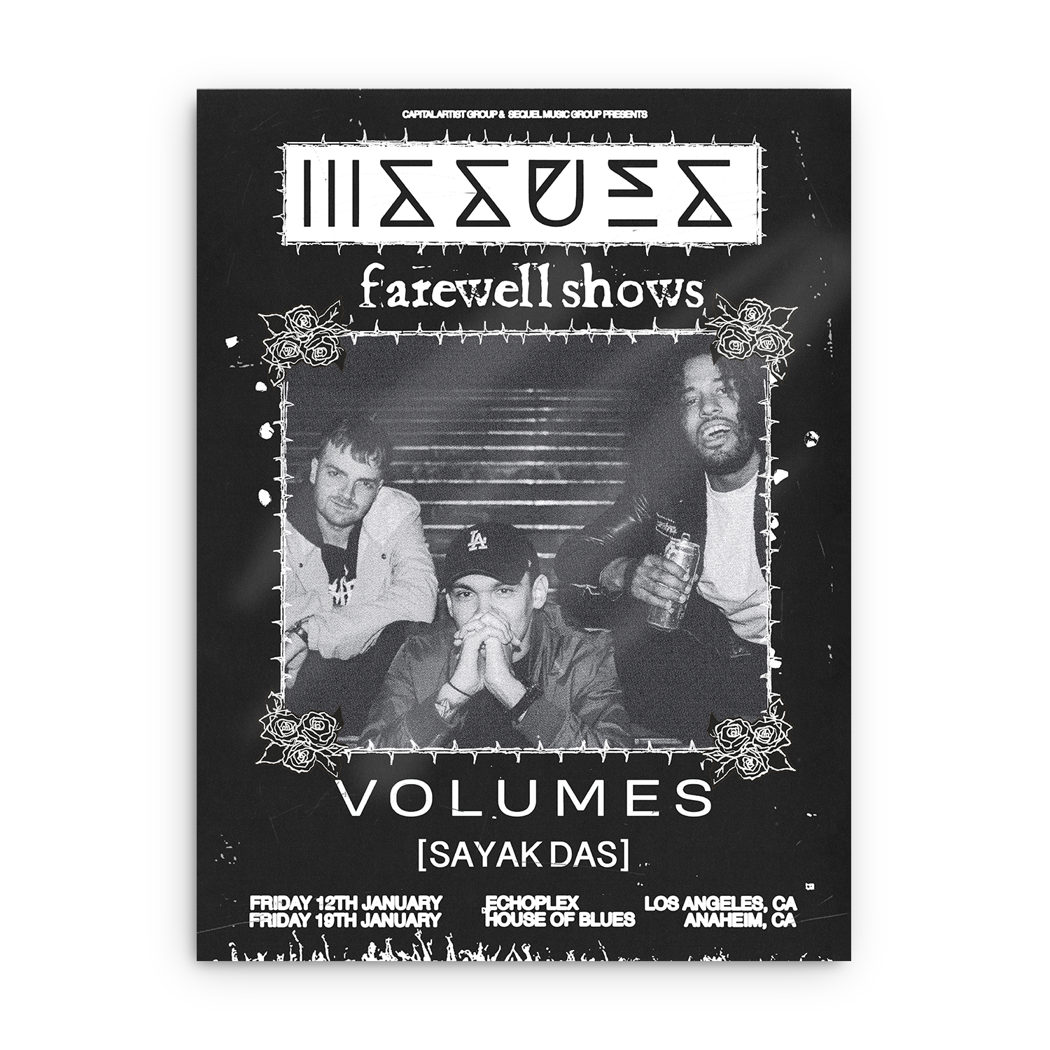 ISSUES - LA Farewell Show Poster