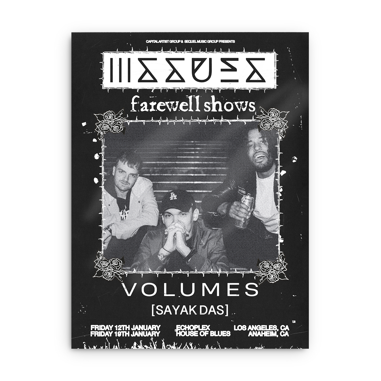 ISSUES - LA Farewell Show Poster