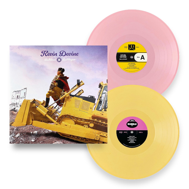 Kevin Devine - Bulldozer + Bubblegum Pink and Yellow 2xLP