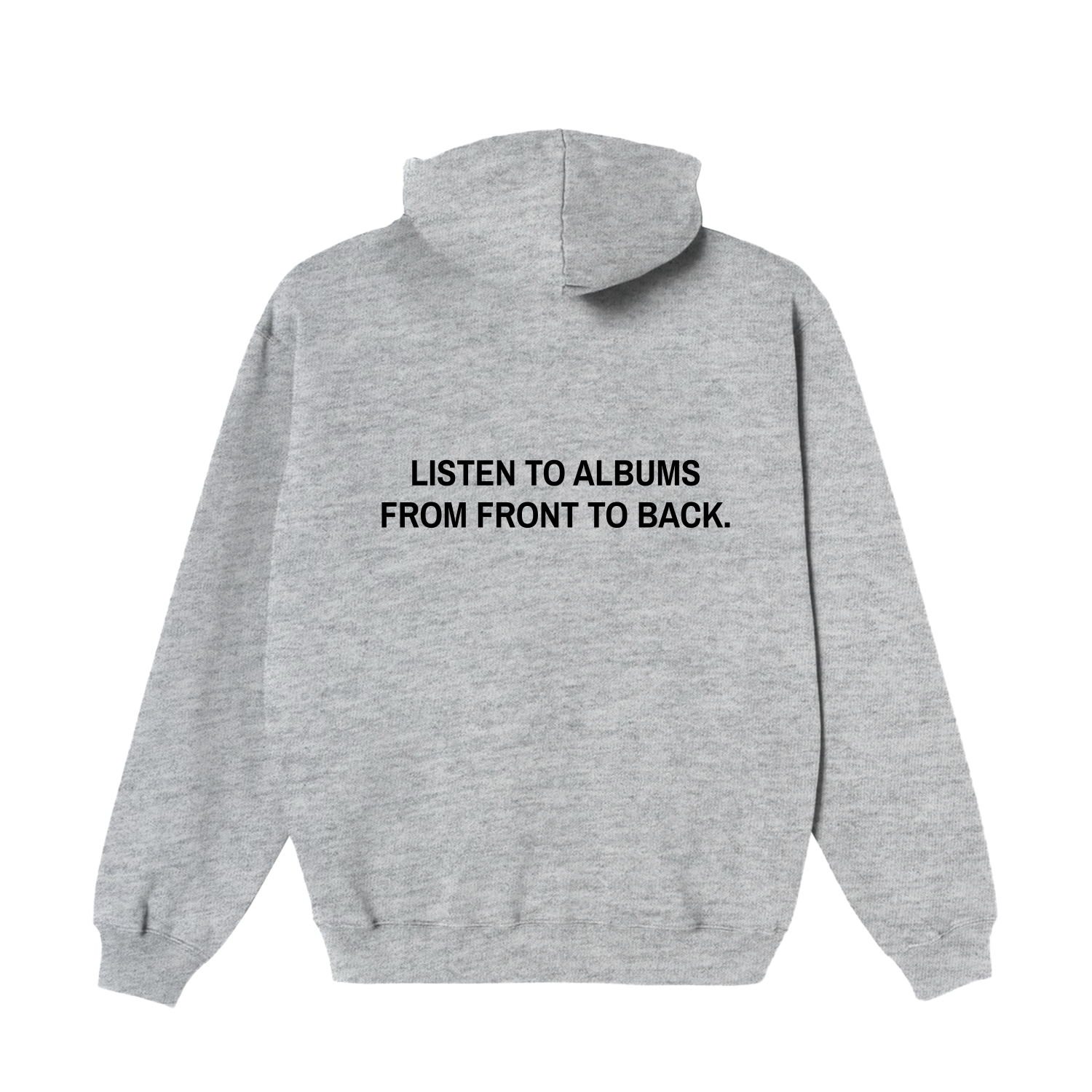 Kid Quill - Listen To Albums From Front To Back Hoodie