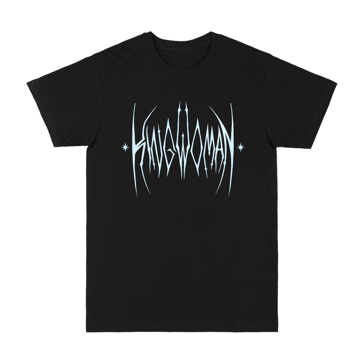 King Woman - Logo Tee - Black/Silver