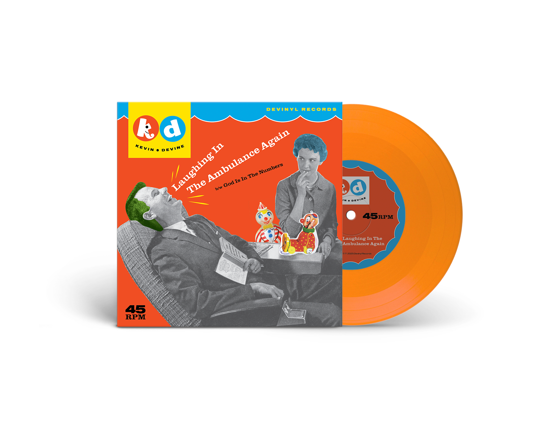 Kevin Devine - Laughing In The Ambulance Again / God Is In The Numbers