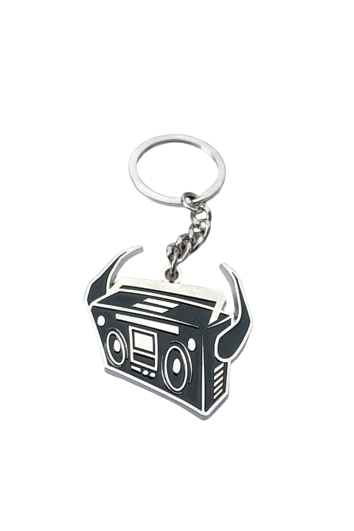 Alpha Wolf - Devil Boombox Keychain – Down Right Merch
