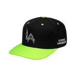 Lethal Amounts - LA Bat Snapback - White Embroidery