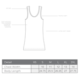 Vamachara - CROSSHARES WOMEN'S RIBBED TANK TOP