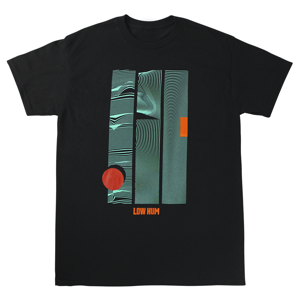 Low Hum - Pillars Black Tee