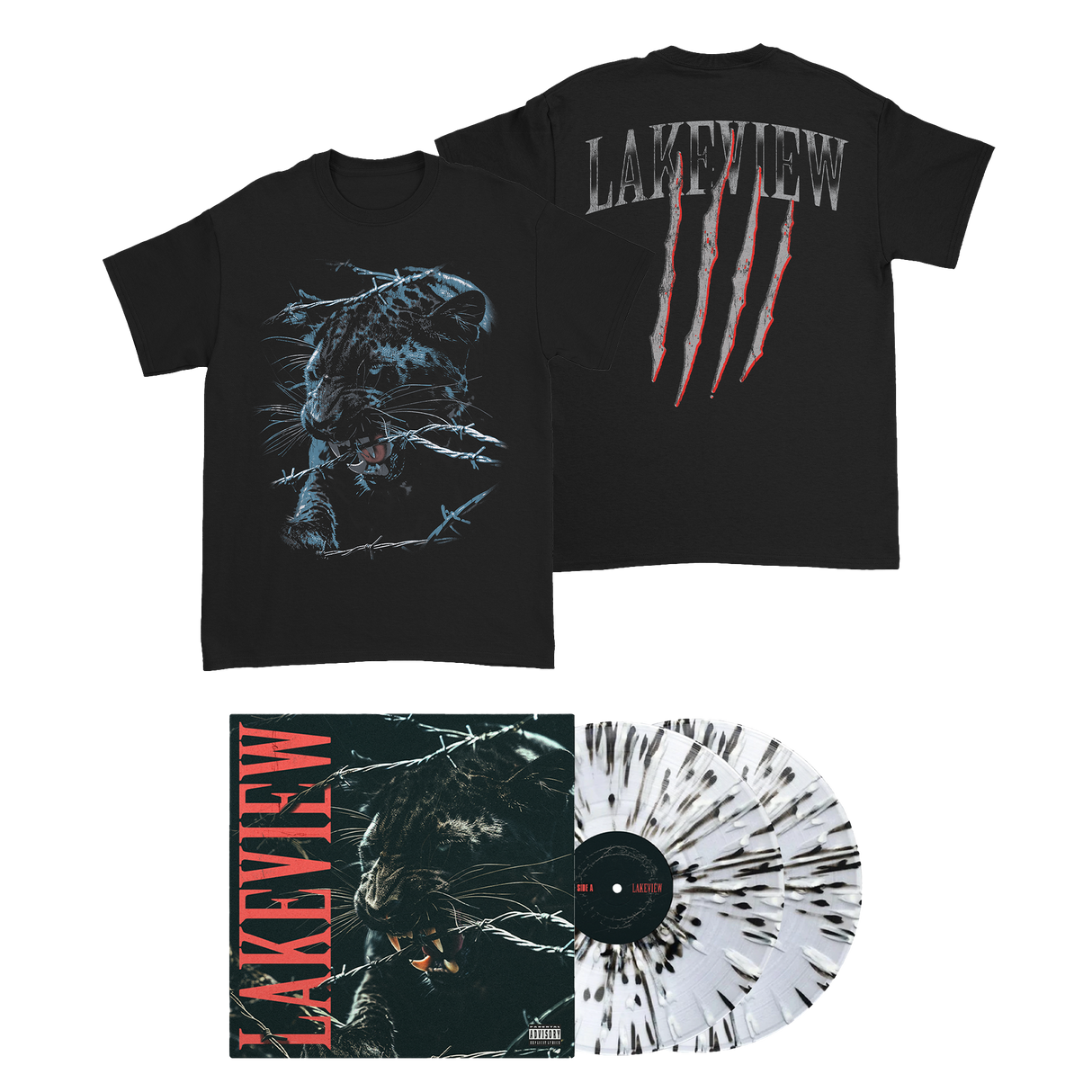 Lakeview - Signed S/T 2xLP + T-Shirt Bundle (Pre-Order)