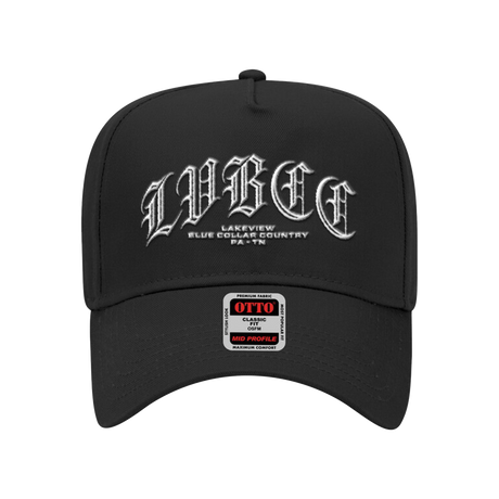 Lakeview - LVBCC Puff Embroidery Hat (Black)