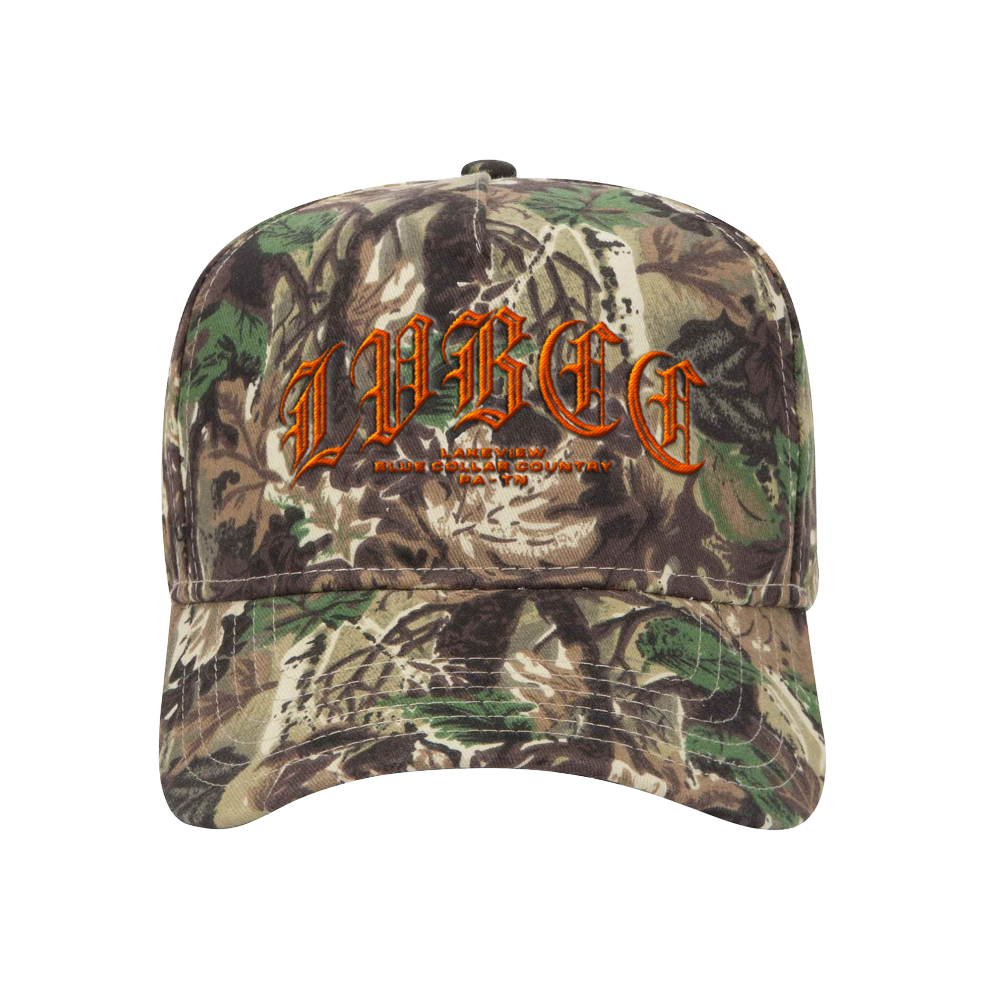 Lakeview - LVBCC Puff Embroidery Hat (Camo)