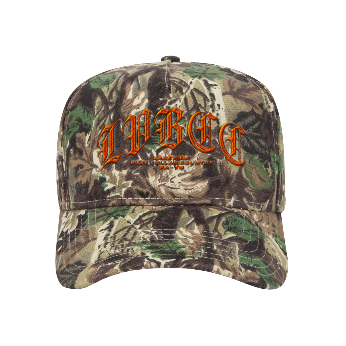 Lakeview - LVBCC Puff Embroidery Hat (Camo)