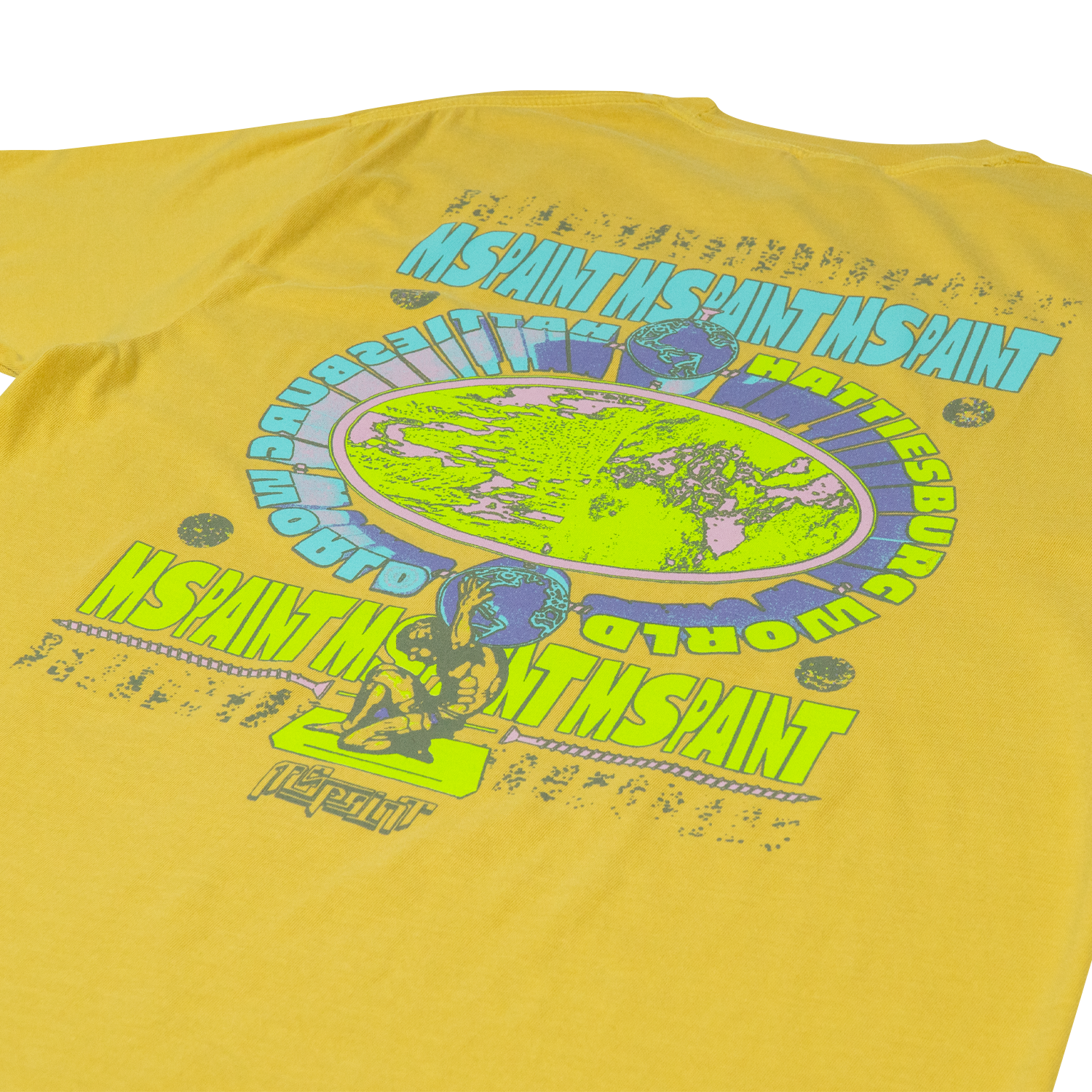 MSPAINT - Yellow Atlas T-Shirt