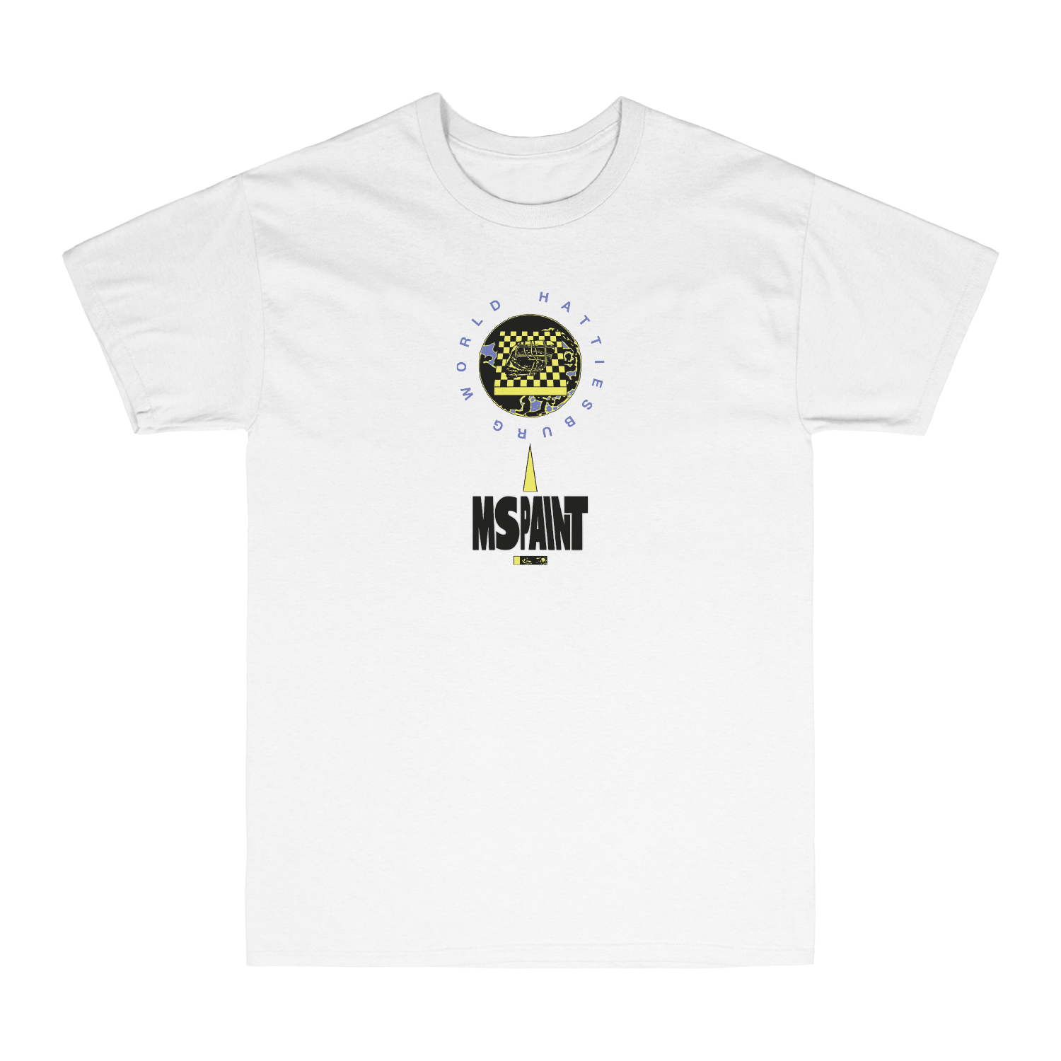 MSPAINT - Hattiesburg World T-Shirt