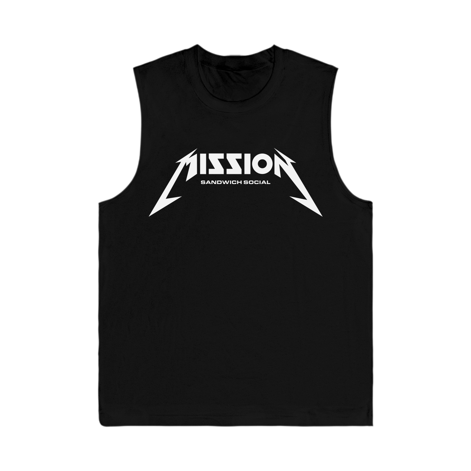 Mission Sandwich Social - Metal Sleeveless Shirt