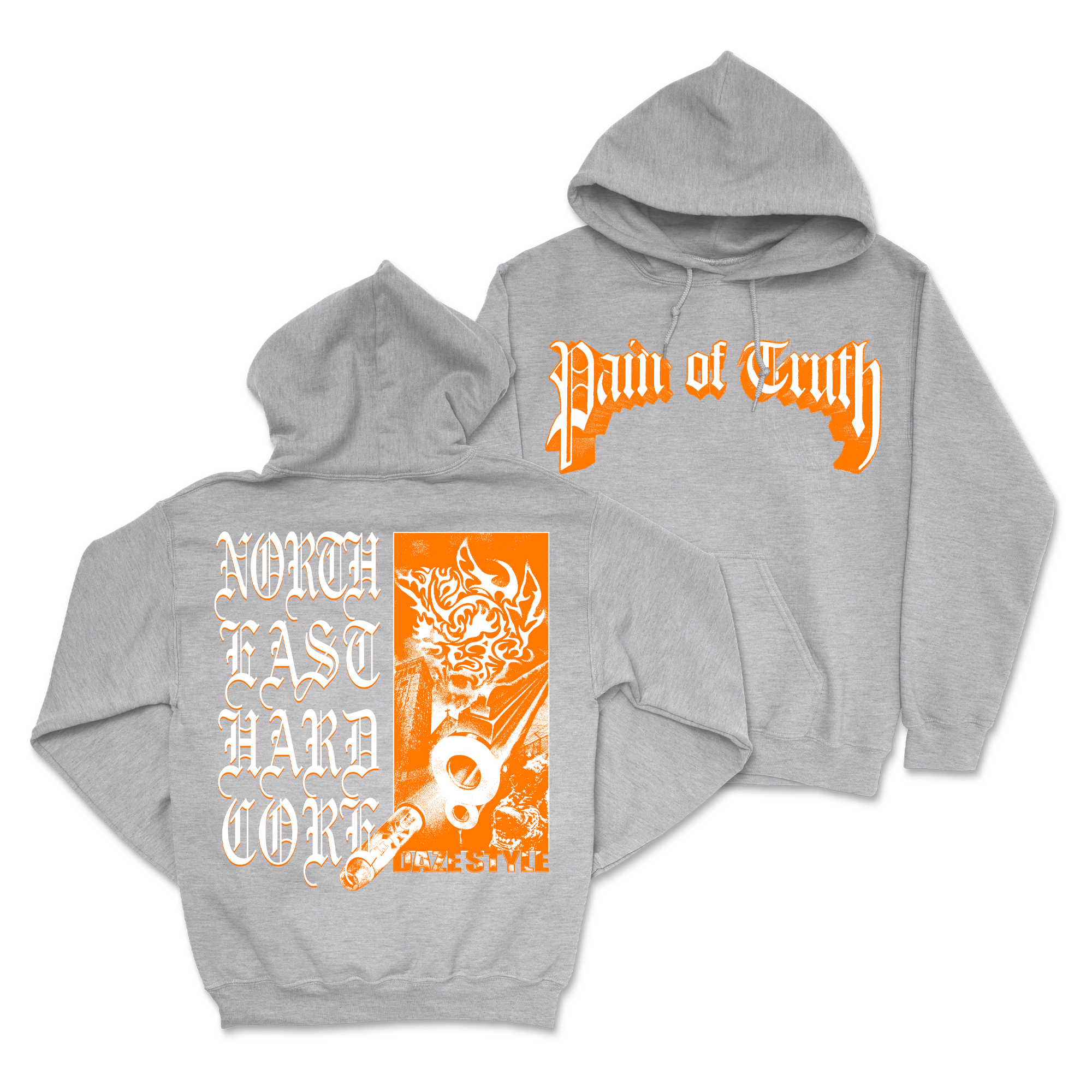 Pain Of Truth - POT Grey Hoodie