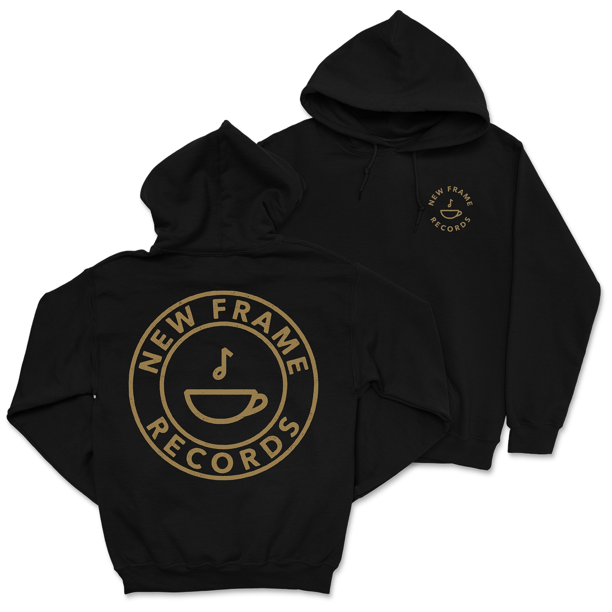 New Frame Records - Logo Hoodie