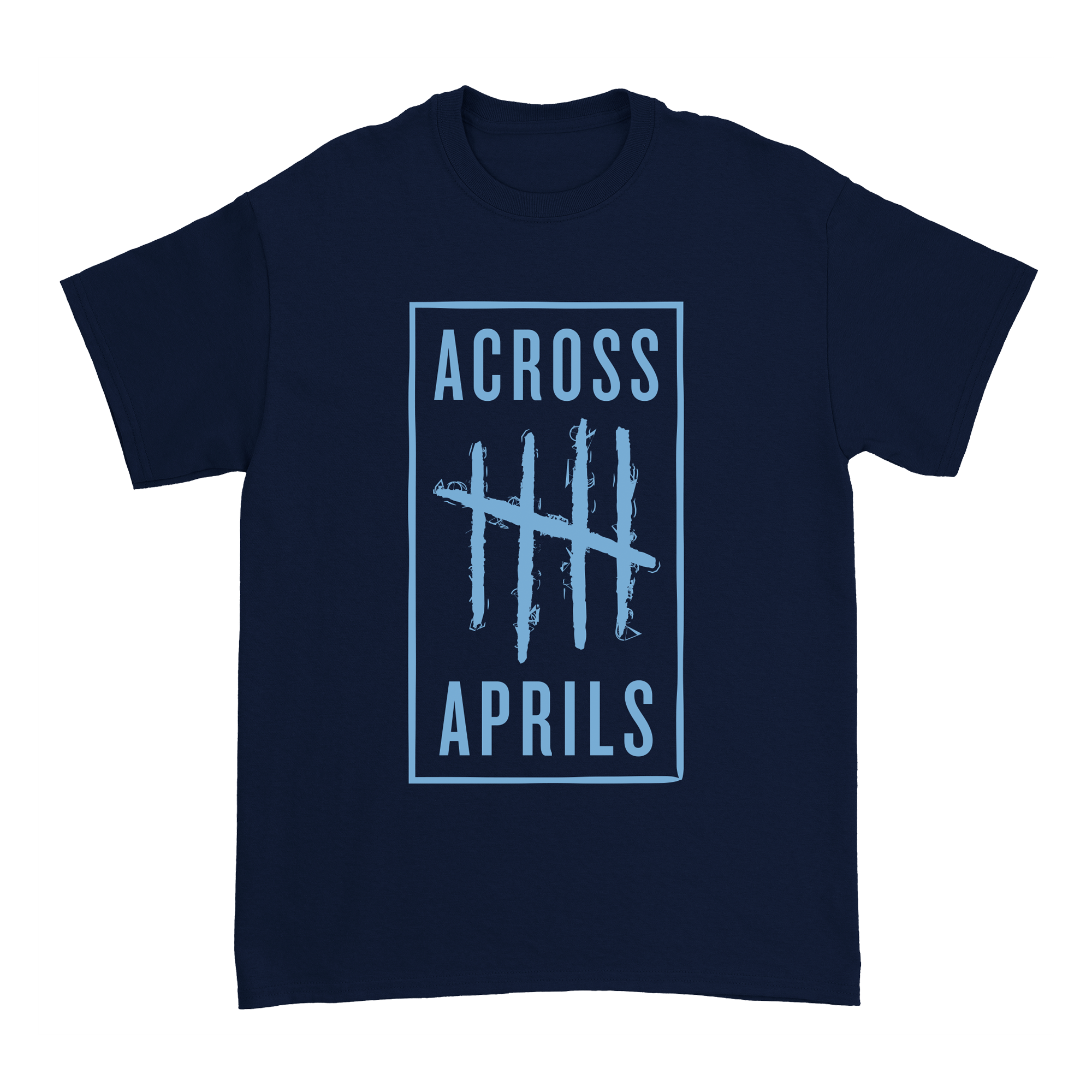 Across Five Aprils - Tally Navy T-Shirt