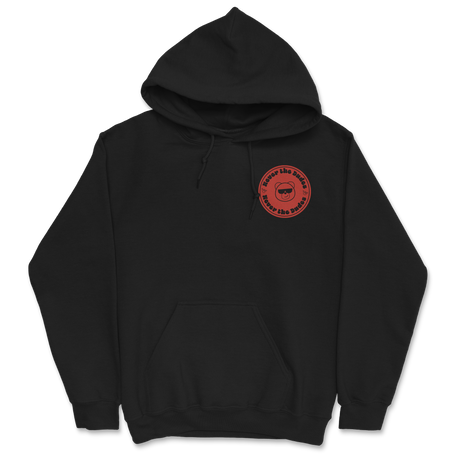 Never The Dudes Hoodie - Black