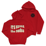 Never The Dudes Hoodie - Red