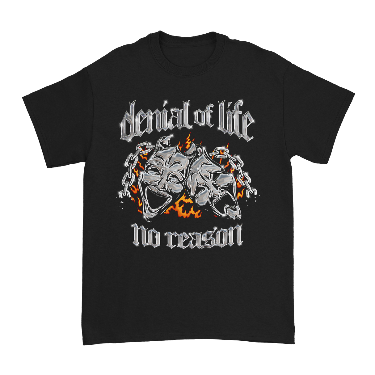 Denial of Life - No Reason Album T-Shirt